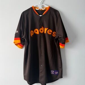 Majestic Padres Brown Jersey